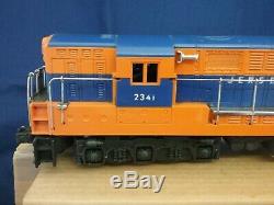 Lionel 2341 Jersey Central FM Train Master withBox and 3 Pass Cars Original
