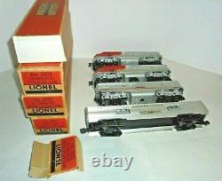 Lionel 2353 Santa Fe Passenger Set Aba And 4 Cars Vintage Postwar O Gauge