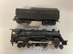 Lionel 239 Columbia 2-4-2 Locomotive Steam Engine Train Tender TESTED VIDEO