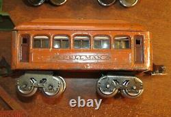 Lionel #292 Train Set with248 Engine & 607 / 608 Pullman Observation cars + Box