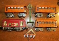 Lionel #292 Train Set with248 Engine & 607 / 608 Pullman Observation cars + Box