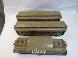 Lionel 402e, 419, 490 Standard Gauge Electric And 2 Passenger Cars Mojave 1926