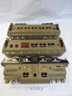 Lionel 402e, 419, 490 Standard Gauge Electric And 2 Passenger Cars Mojave 1926