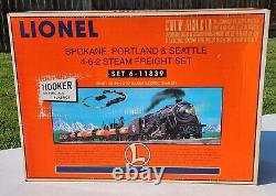 Lionel 6-11839 Hooker Spokane, Portland & Seattle 4-6-2 Steam Freight Set