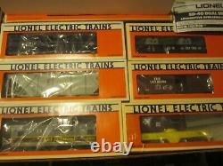 Lionel 6-1451 Set lot Erie Lackawanna Train Set LOCOMOTIVE +5 CARS + CABOOSE