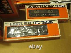 Lionel 6-1451 Set lot Erie Lackawanna Train Set LOCOMOTIVE +5 CARS + CABOOSE