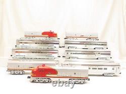 Lionel 6-21786 Lionel Santa Fe Anniversary (7) Passenger Train Set Ln