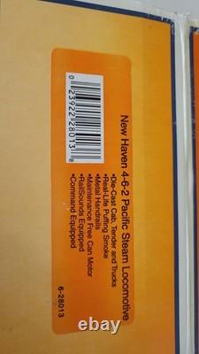 Lionel 6-28013 New Haven 4-6-2 Pacific Steam Model Train O Gauge Locomotive