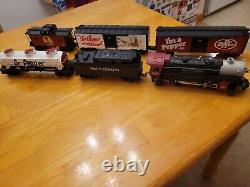 Lionel 6-30097 Docs Express Dr. Pepper Steam Engine Train Set RARE UNCATALOGUED