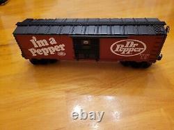 Lionel 6-30097 Docs Express Dr. Pepper Steam Engine Train Set RARE UNCATALOGUED