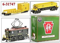 Lionel 6-31747 Pennsylvania PRR Ballast Train BB-1 Loco + 2 Cars TMCC 2006 C8