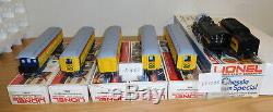 Lionel 6-8003 Chessie Steam Engine Locomotive 5 Car Passenger O Gauge Train Set