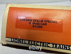 Lionel 6-8003 Chessie Steam Special & 5 Passenger Cars & Dining Car See Details