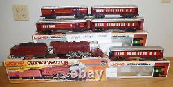 Lionel 6-8101 Chicago & Alton Hudson Locomotive Passenger Cars O Gauge Train Set