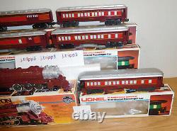 Lionel 6-8101 Chicago & Alton Hudson Locomotive Passenger Cars O Gauge Train Set