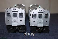 Lionel 6-8764 8765 8 B&O RDC Budd Cars Commuter Train 2 Car Set Power & Dummy