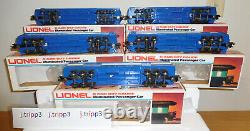 Lionel 6-8801 Blue Comet Cnj Steam Locomotive 5 Car Passenger O Gauge Train Set