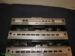 Lionel 6-8868 6-8869 6-8870 6-8871 Amtrak RDC Budd 4 Car Commuter Train Set