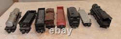 Lionel 675 locomotive 3469 dump car 6555, 6462, 6411, 6466, 6457 O Gauge Trains