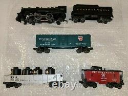 Lionel 8632 Pennsylvania Locomotive & Train Cars Super Excellent