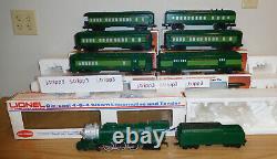 Lionel 8702 Southern Crescent Steam Locomotive 6 Car Passenger O Gauge Train Set