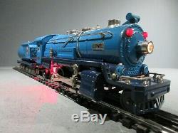 Lionel Blue Comet Train Set O Gauge 263E Locomotive &TENDER, 4 CARS. FREE SH