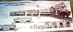 Lionel Corporation Tinplate Presidential 400E Passenger Train Set-w Add-on Cars