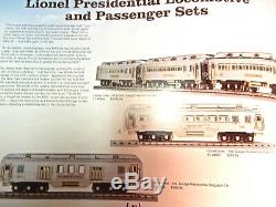 Lionel Corporation Tinplate Presidential 400E Passenger Train Set-w Add-on Cars