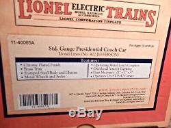 Lionel Corporation Tinplate Presidential 400E Passenger Train Set-w Add-on Cars