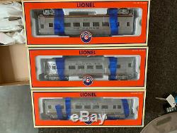 Lionel El Capitan Train Set 6-30001, O Gauge, Santa Fe with engine, 3 pass cars