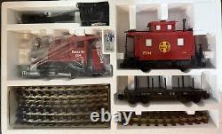 Lionel G Gauge Santa Fe Frontier Freight Set 8-81002-NIB