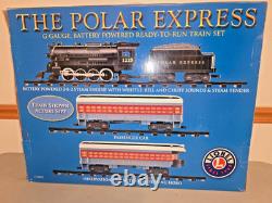 Lionel G Guage Polar Express Ready To Run Train Set 7-11022 Battery Operated