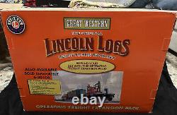 Lionel Lincoln Logs Western Express Train Set 2008