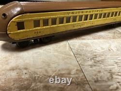 Lionel Lines 752W Locomotive Union Pacific With 2 Cars 753/754 Pre War Used
