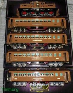 Lionel MTH 408E Standard Gauge Brown State Car 412 413 414 416 Pass Set