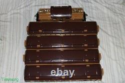 Lionel MTH 408E Standard Gauge Brown State Car 412 413 414 416 Pass Set