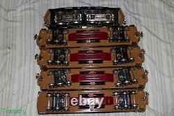 Lionel MTH 408E Standard Gauge Brown State Car 412 413 414 416 Pass Set