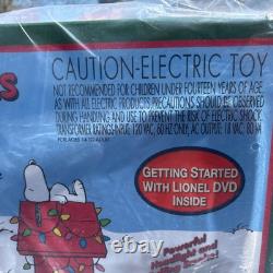 Lionel Merry Christmas Charlie Brown Peanuts Ready To Run O Gauge Train 6-30193