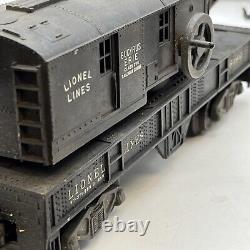 Lionel Model Trains #3469 Tender #2046W Locomotive #6460 Crane Class 250 Lot 3