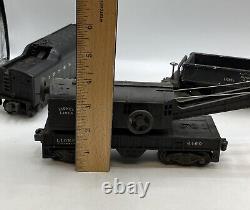 Lionel Model Trains #3469 Tender #2046W Locomotive #6460 Crane Class 250 Lot 3