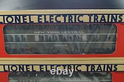 Lionel Nyc Passenger Dining, Baggage, Observation Train Cars 6-116087-8-9-0 Nib