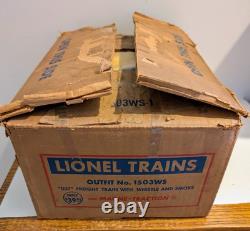 Lionel O-27 Train Set in Box 2055 WithWhistle Tender Booklets and More