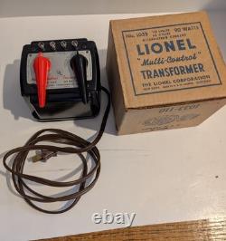 Lionel O-27 Train Set in Box 2055 WithWhistle Tender Booklets and More