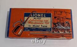 Lionel O-27 Train Set in Box 2055 WithWhistle Tender Booklets and More
