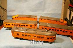 Lionel O Gauge 2023 Aa Anniversary Train Set With 2481, 2482, 2483 Passenger Car