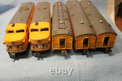 Lionel O Gauge 2023 Aa Anniversary Train Set With 2481, 2482, 2483 Passenger Car