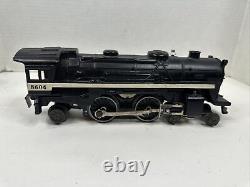 Lionel O Gauge #8604 Die-cast 4-4-2 Locomotive & Tender Wabash Caboose Train Car