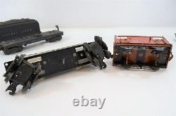 Lionel O Gauge Locomotive 027 Caboose Coal Car & More Train Set PARTS/REPAIR