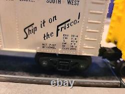 Lionel O Gauge Minneapolis & St. Louis Train. Engine, B Unit, And 5 Cars