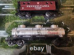 Lionel Pennsylvania Flyer 6-85416 0-8-0 O Gauge Freight Train Set w Bluetooth
